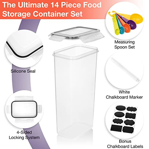 14 Piece Food Storage Organizer Set for Pantry