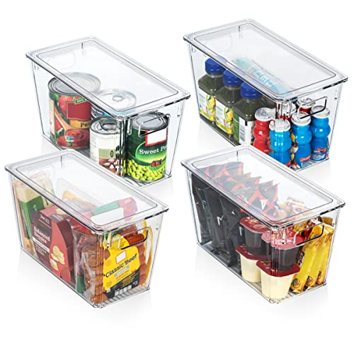 ClearSpace Plastic Storage Bins with Lids X-Large